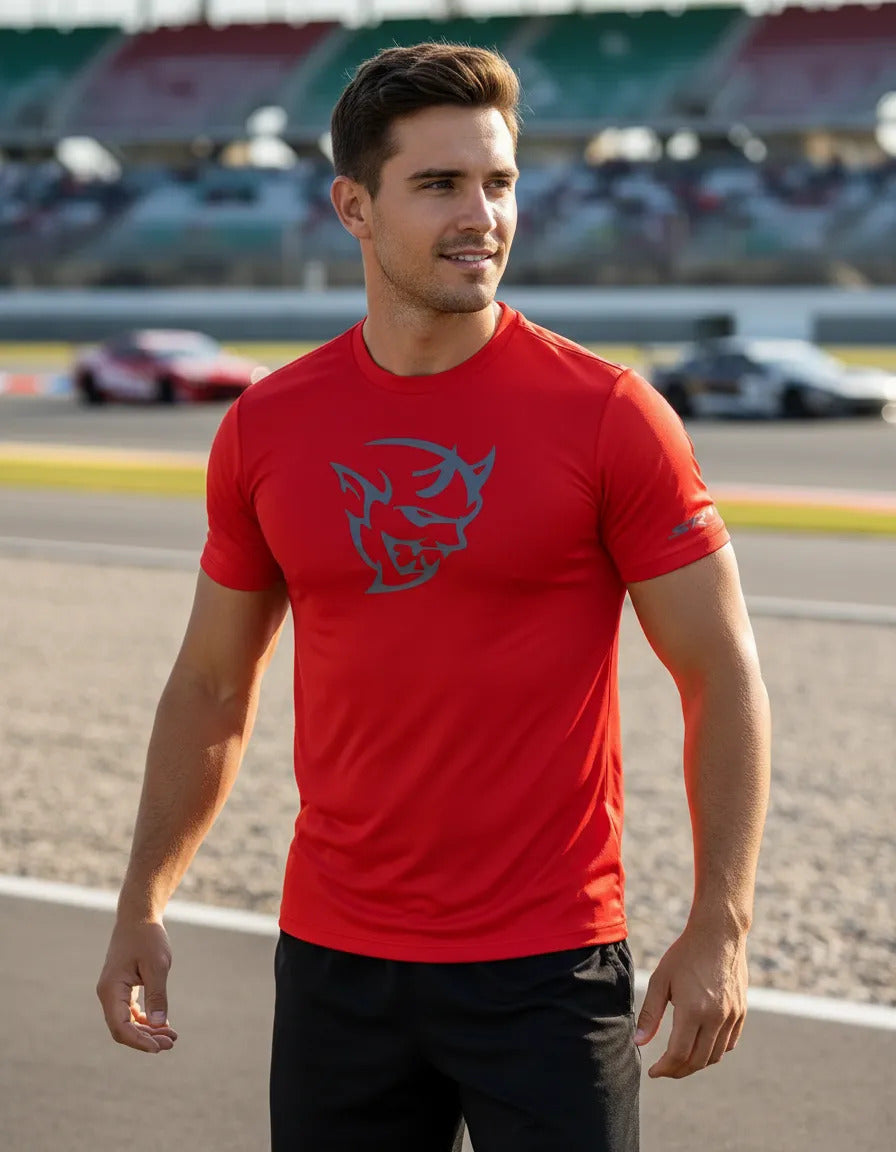 Playera Deportiva Hellcat Srt Challenger Dodge Automovilismo