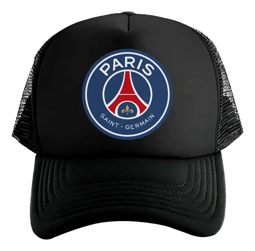 Gorra Paris Saint Germain Fútbol Fifa Uefa Champions League Negro Ajustable París