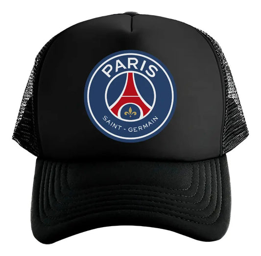 Gorra Paris Saint Germain Fútbol Fifa Uefa Champions League Negro Ajustable París