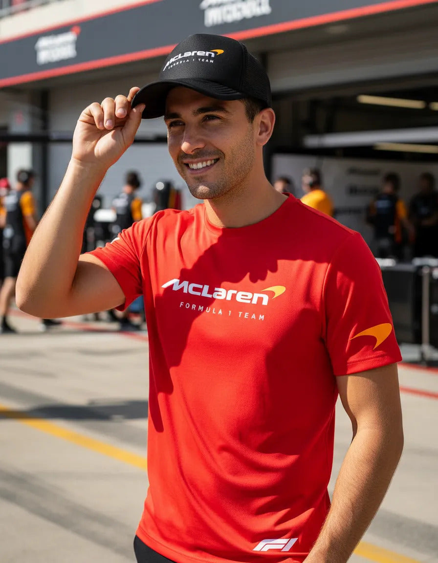 Playera Y Gorra Mclaren Formula 1 Team F1 Autos