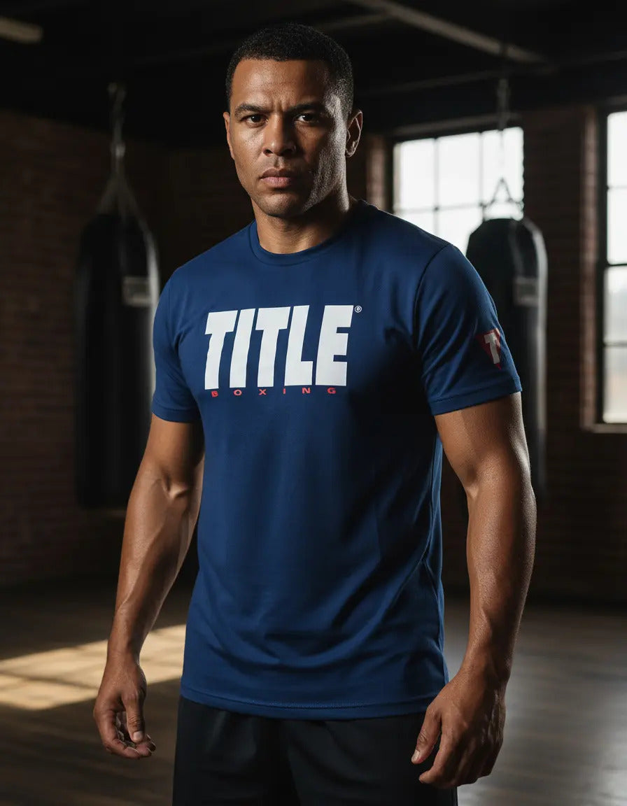 Playera Deportiva Title Boxing Box Ufc Mma Muay Thai Dry Fit