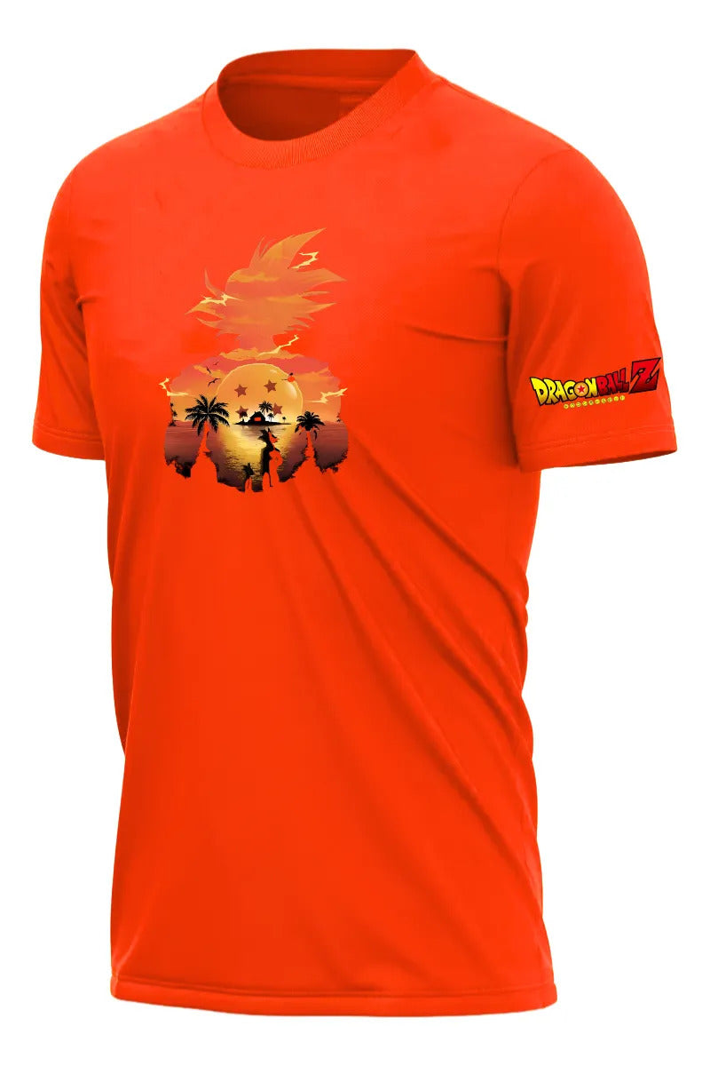 Playera Gokú Dragón Ball Z Anime Vegeta Gohan Trunks Dbz Dbs
