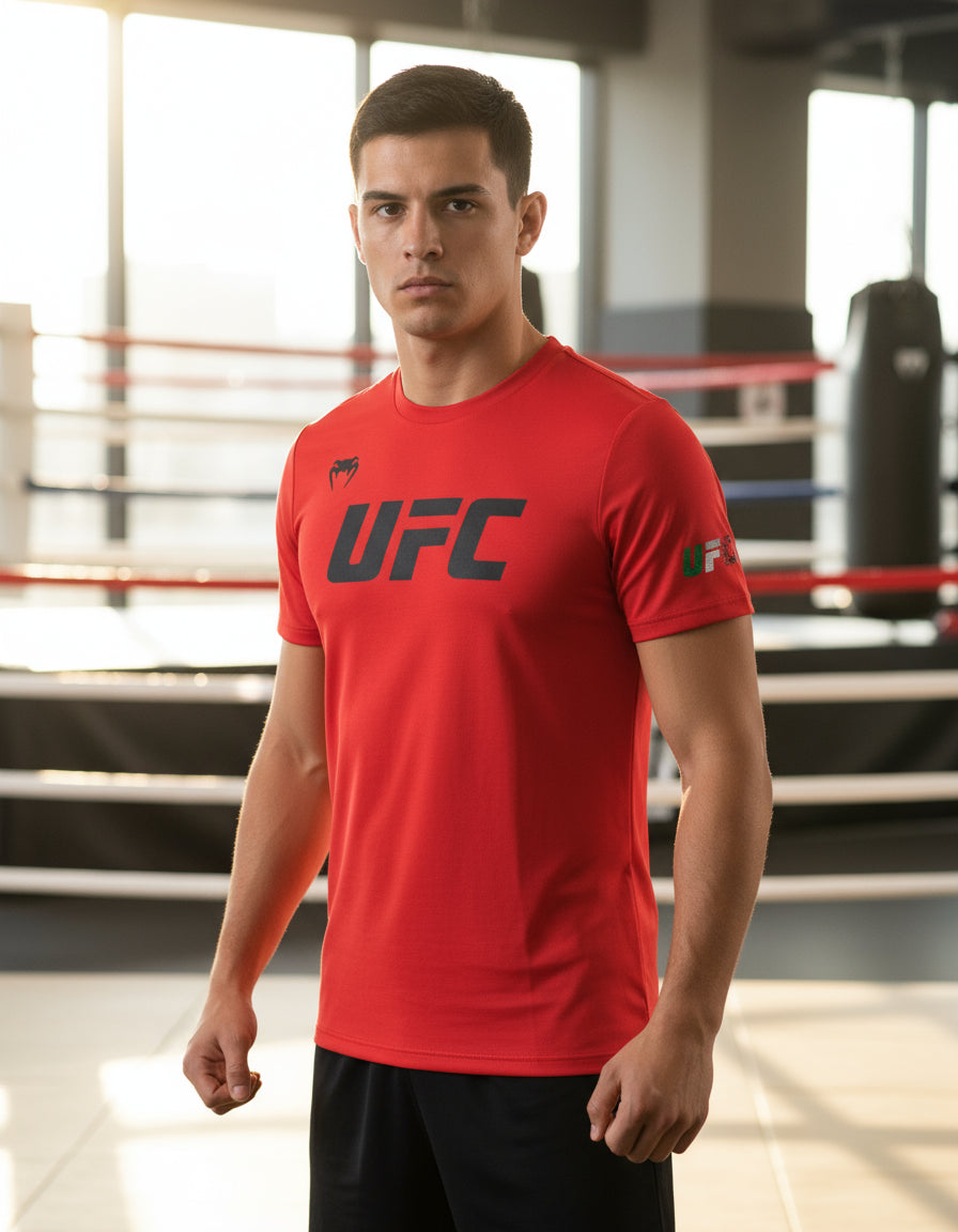 Playera Ufc Venum Mma Box Muay Thai Kick Boxing Bjj Algodón