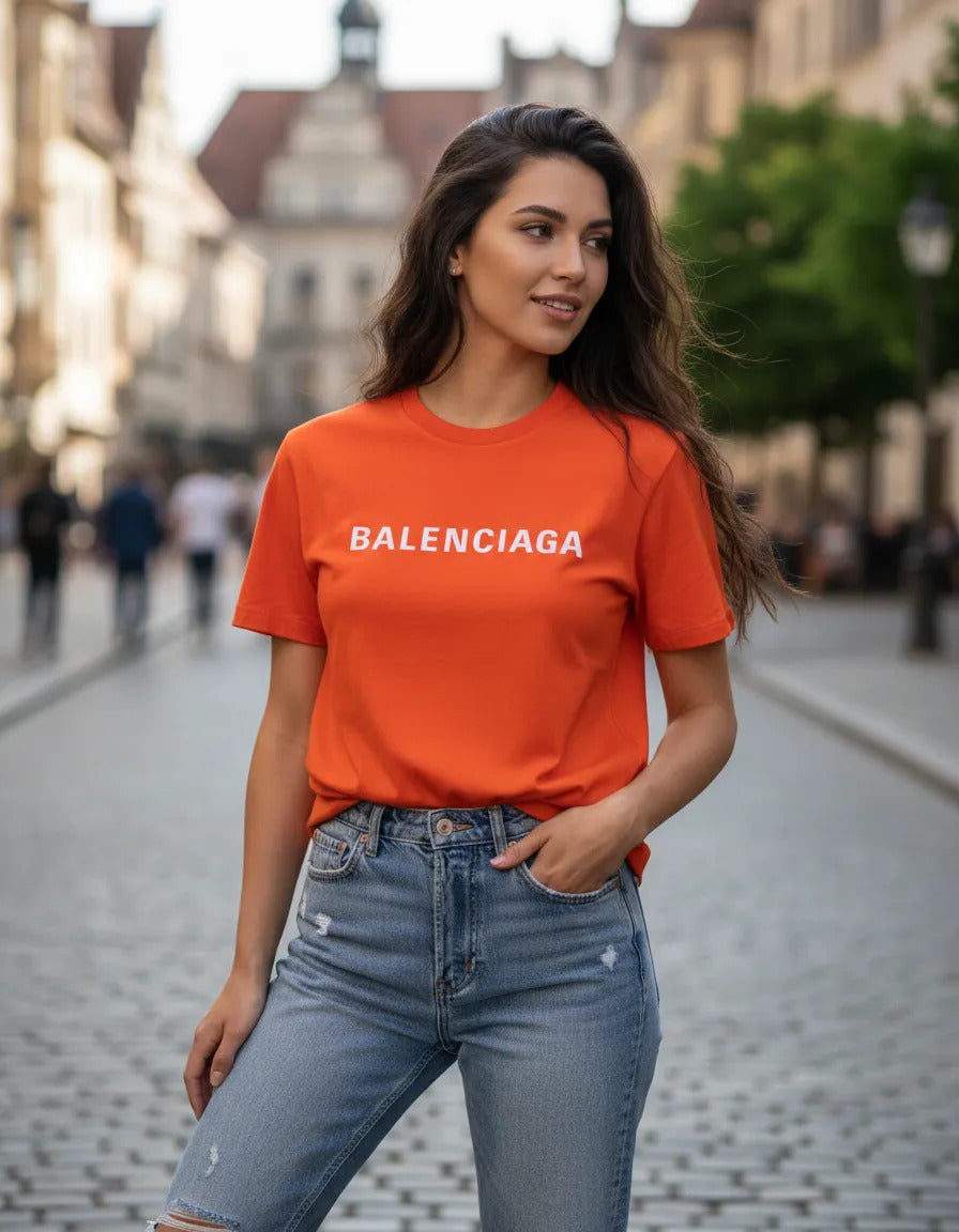 Playera Balenciaga Moda Aesthetic Actualidad Moderno