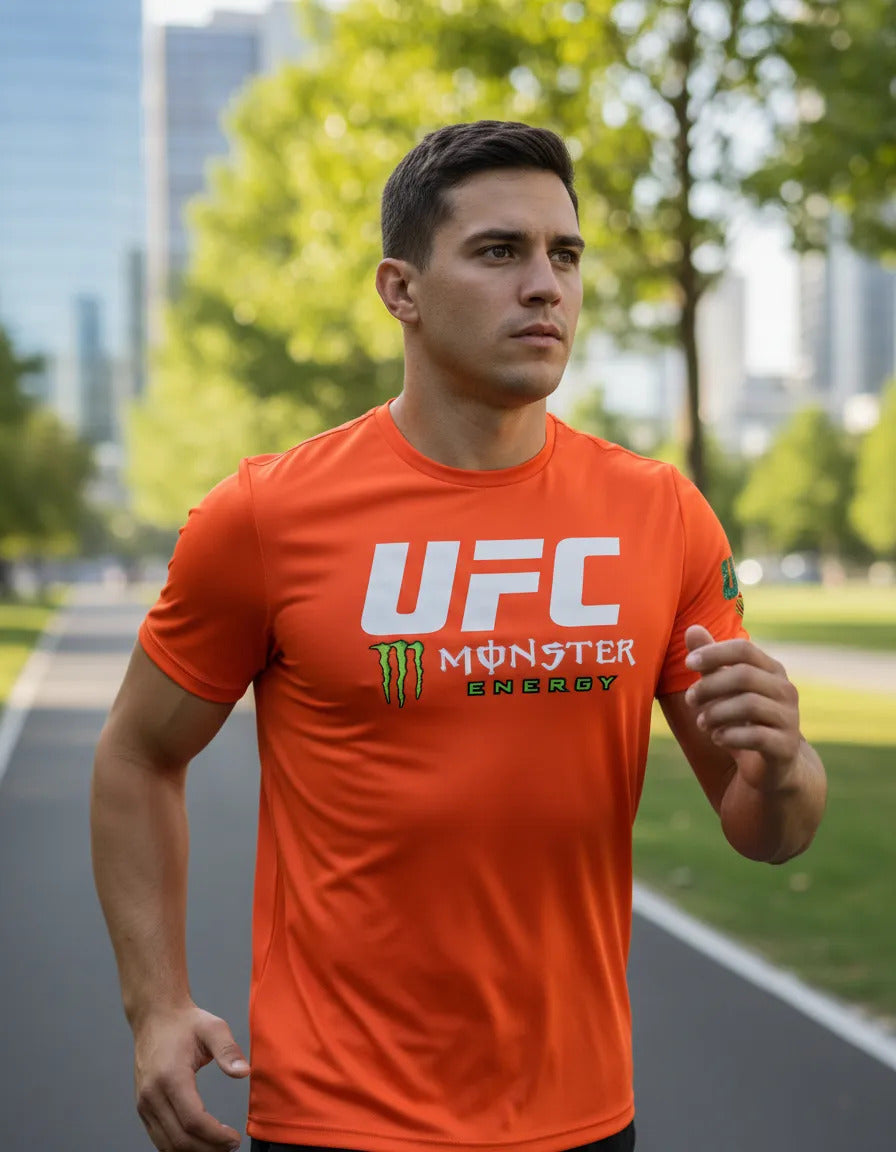 Playera Dry Fit Ufc Monster Energ Mma Box Muay Thai Bjj Kb