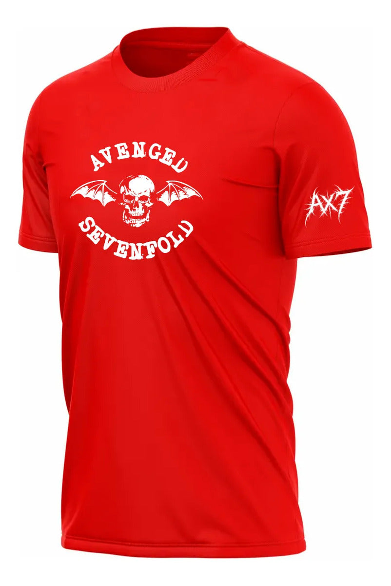 Playera Deportiva Avenged Sevenfold Música Rock Heavy Metal