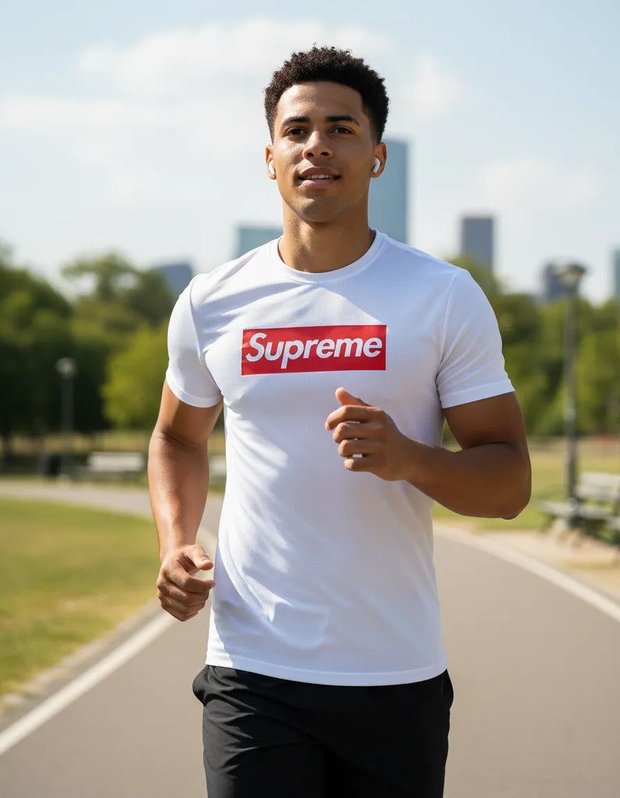 Playera Deportiva Supreme Moda Aesthetic Actualidad Moderno