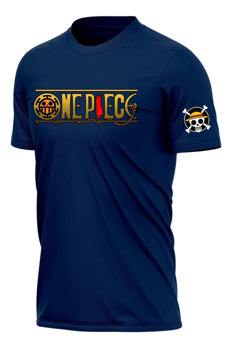 Playera Deportiva One Piece Monkey D Luffy Nami Roronoa Zoro
