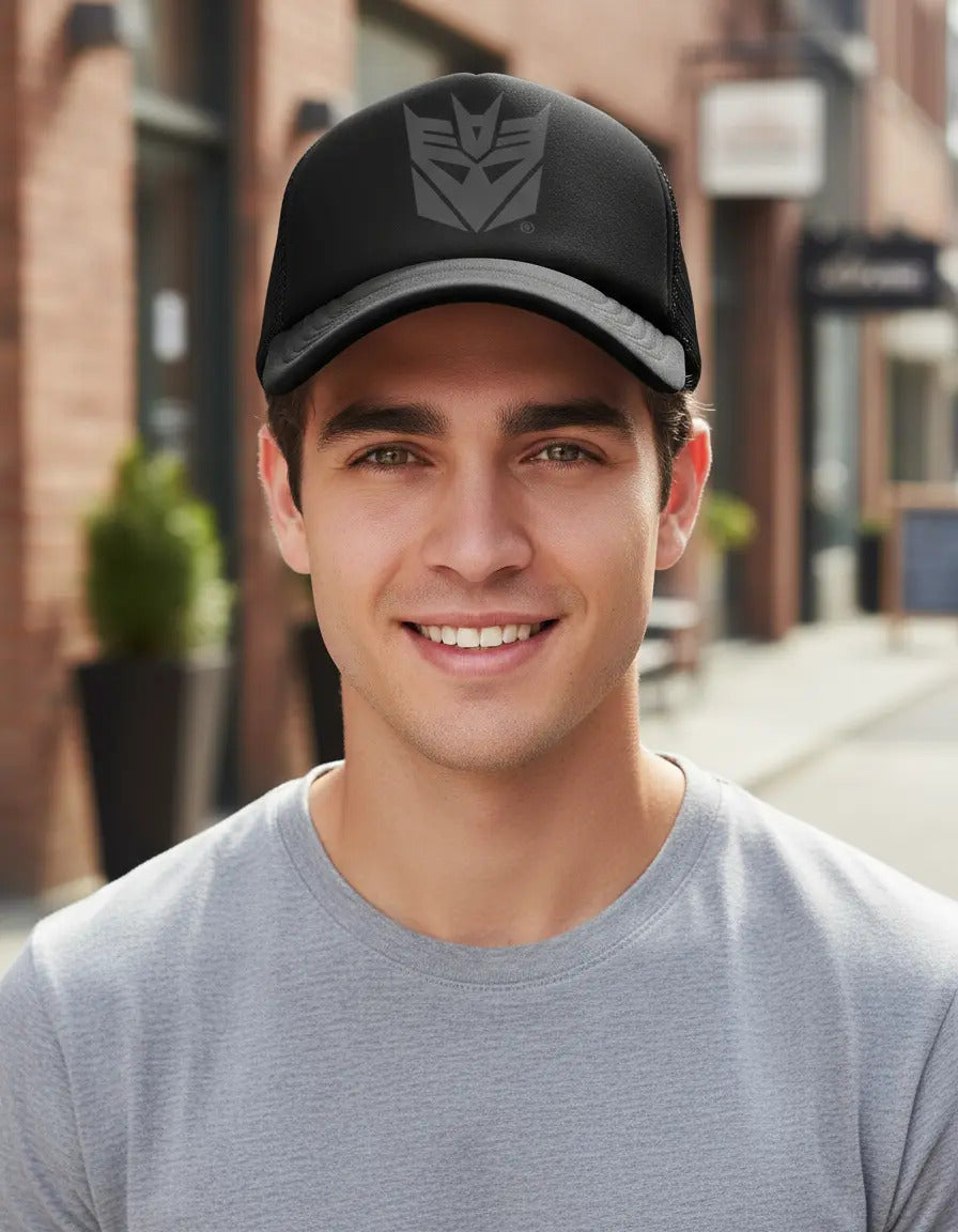 Gorra Decepticons Transformers Negro Ajustable Decepticons