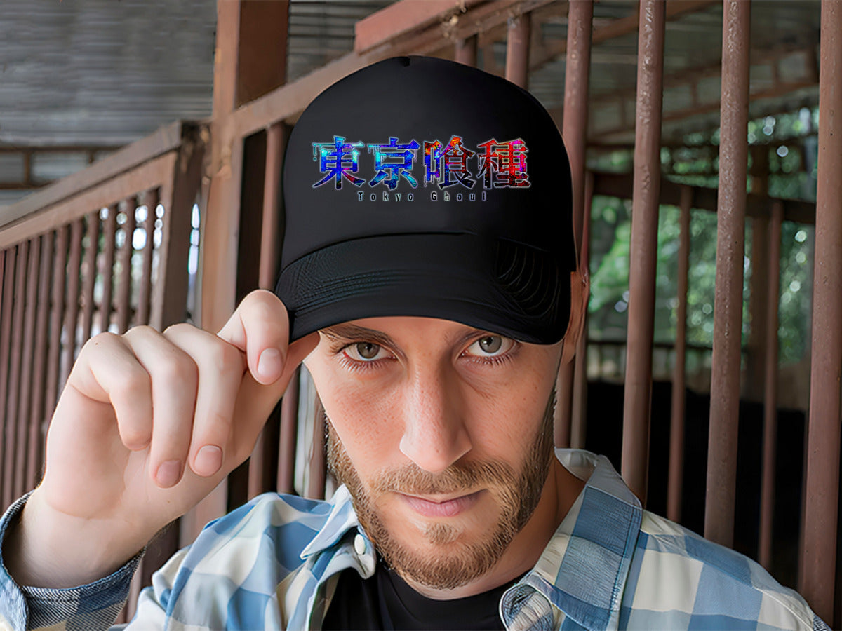 Gorra Tokyo Ghoul Anime Negro Ajustable Tg