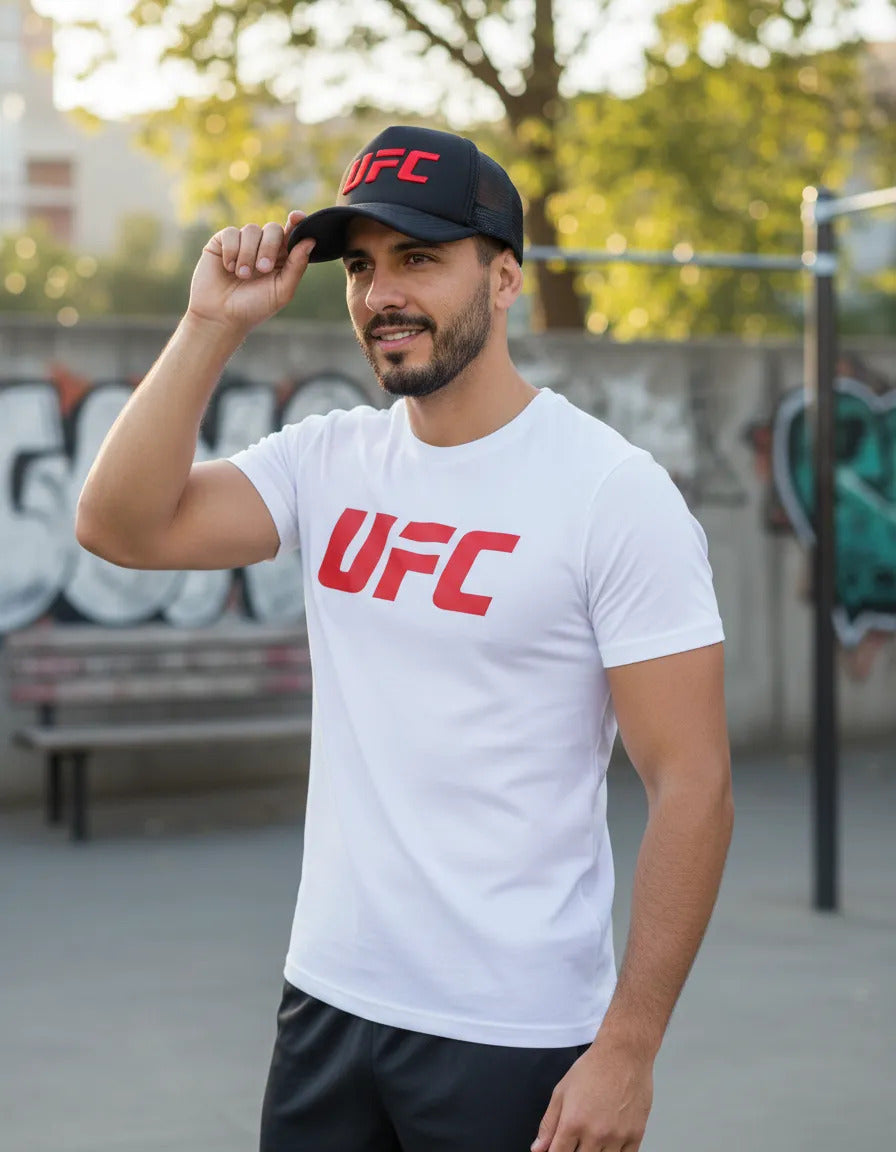 Playera Y Gorra Ufc Ultimate Fighter Championship Mma Box Jj