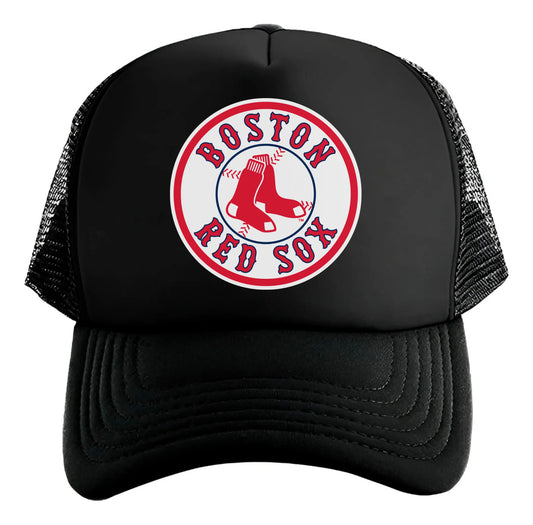Gorra Red Sox Boston Béisbol Mlb Deportes Negro Ajustable Red Sox