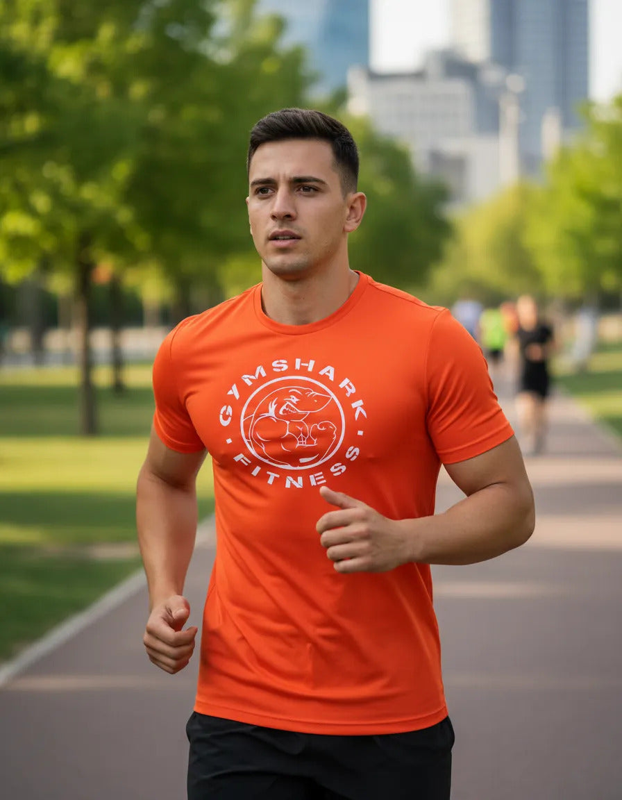 Playera Gym Shark Gym Fitness Running Deportes