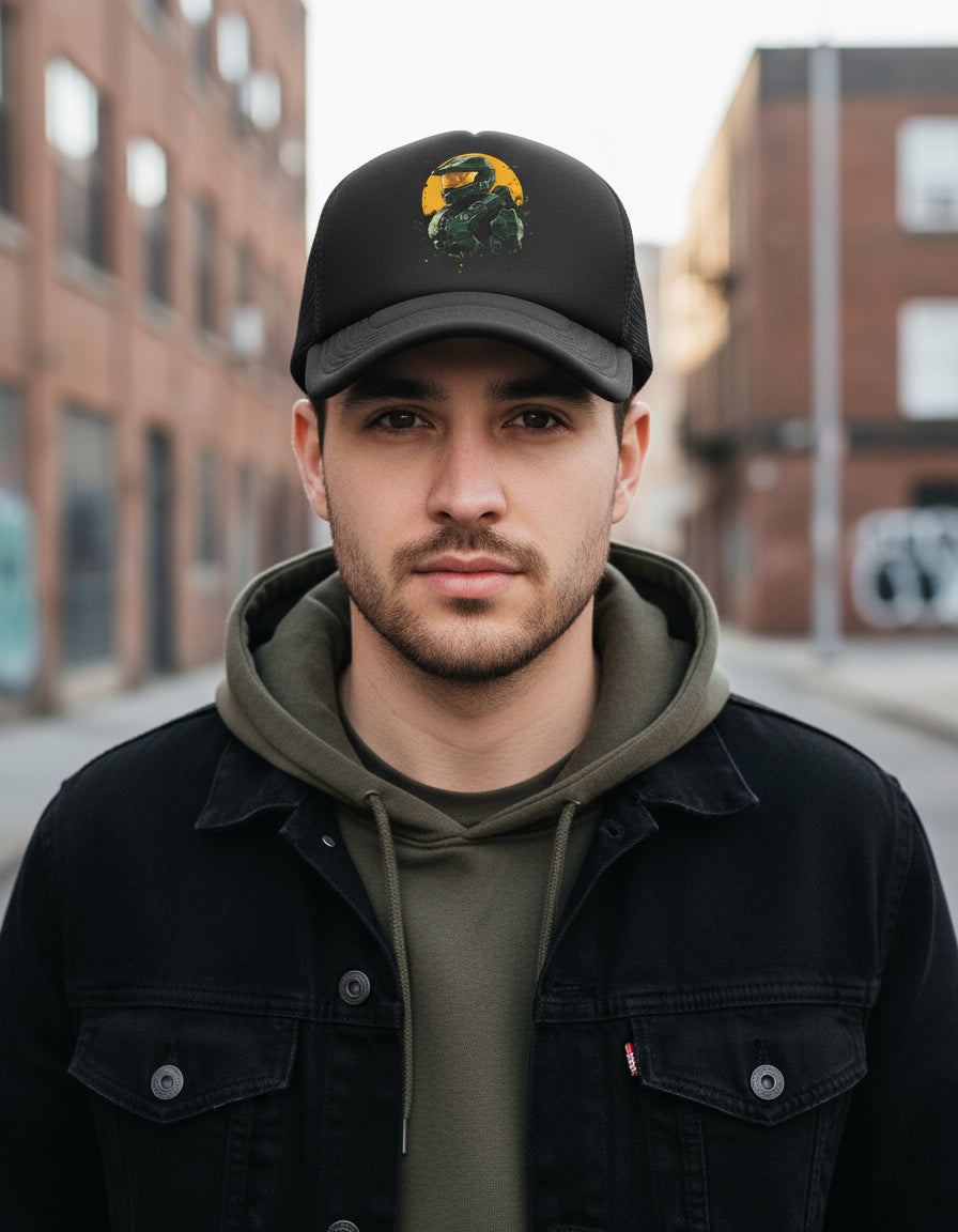 Gorra Halo Master Chief Videojuegos Gamer Xbox Pc Streaming