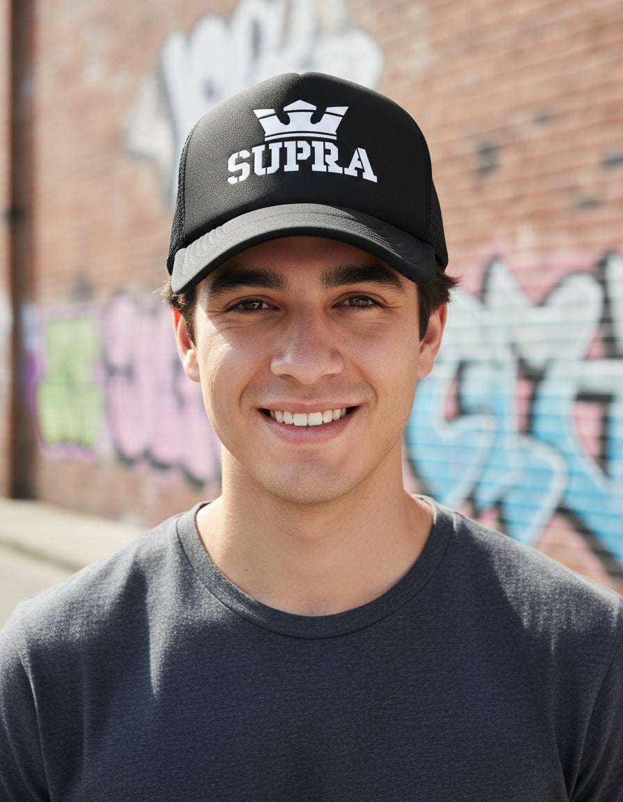 Gorra Supra Negro Ajustable Supra
