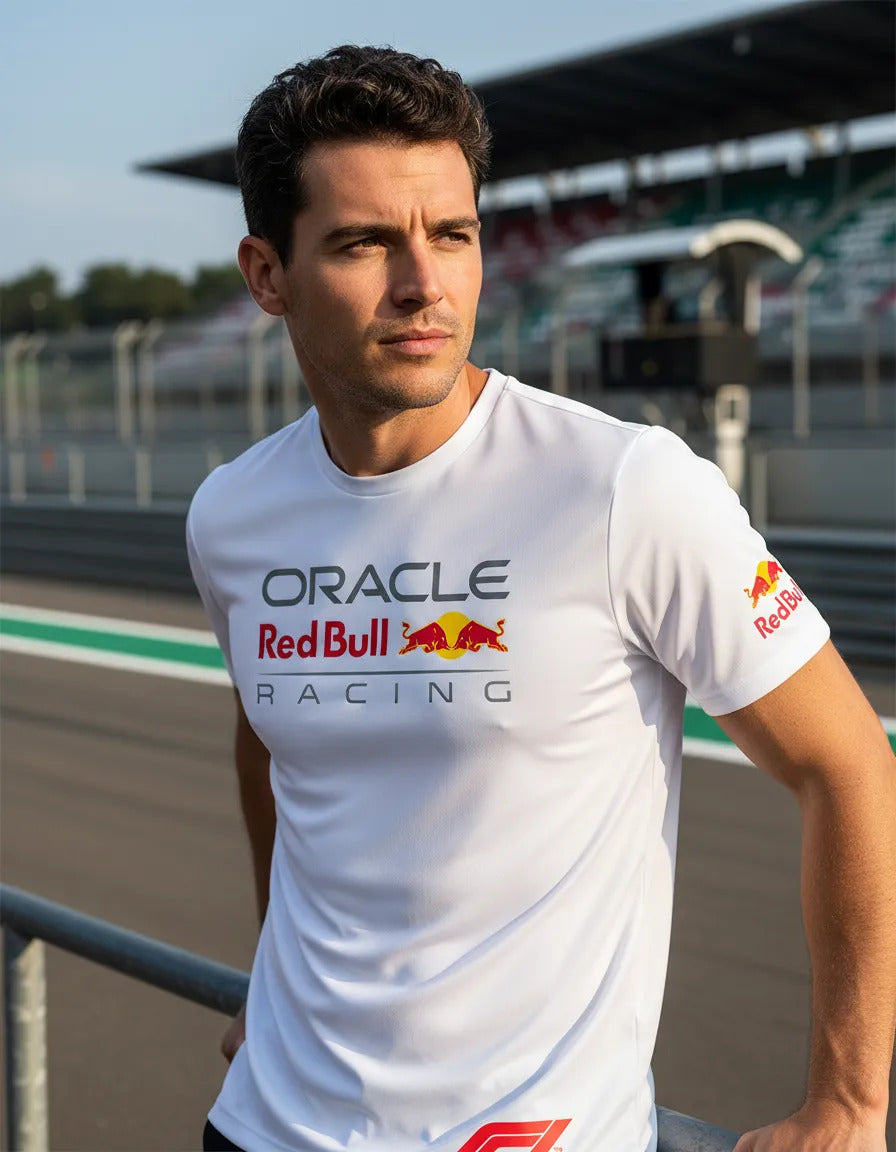 Playera Deportiva Oracle Red Bull Racing Formula 1 F1 Autos