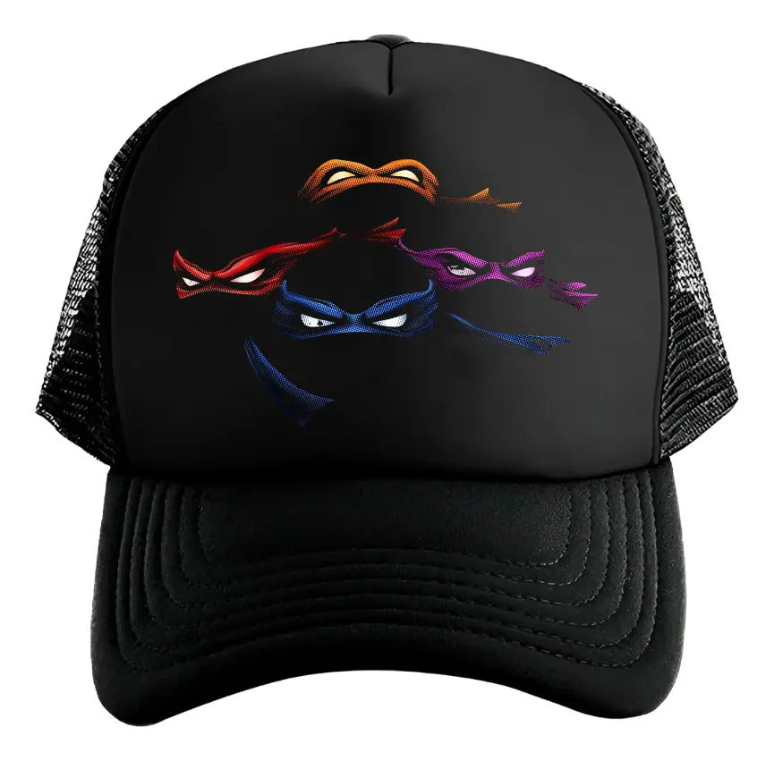 Gorra Tortugas Ninja Tmnt Negro Ajustable Tmtn