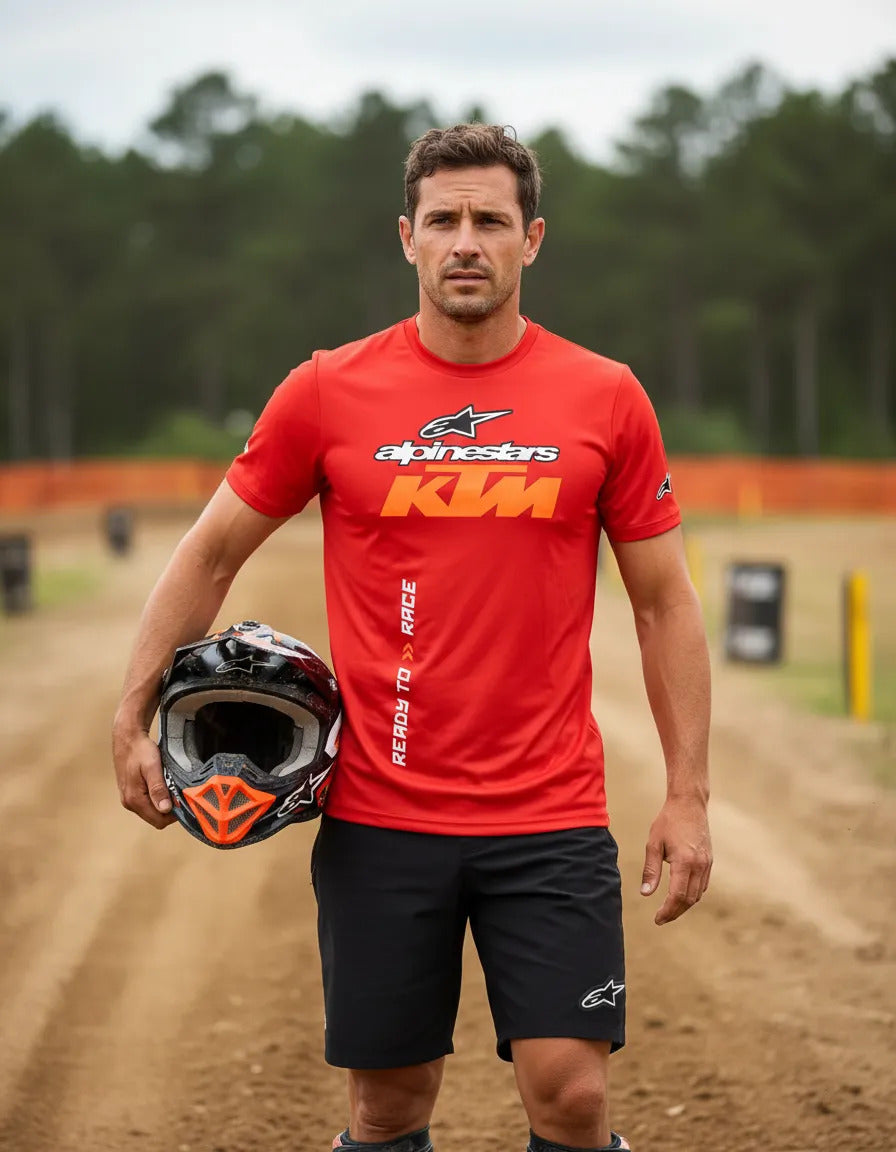 Playera Dry Fit Alpinestars Ktm Deportiva