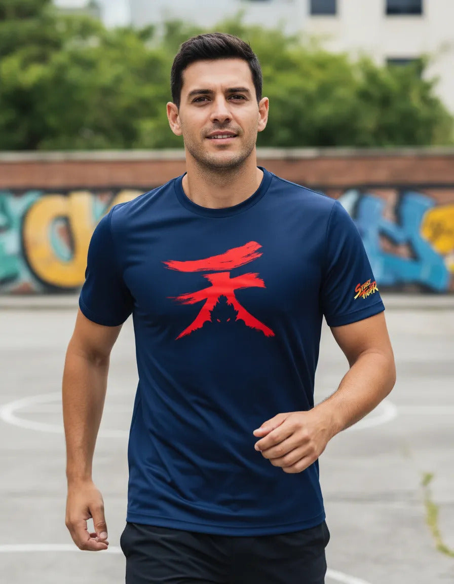 Playera Deportiva Akuma Street Fighter Videojuegos Ps5 Xbox