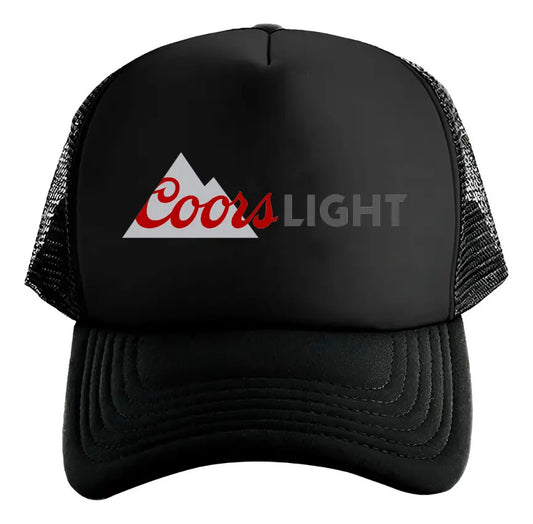 Gorra Coors Light Cerveza Bebida Negro Ajustable Cl