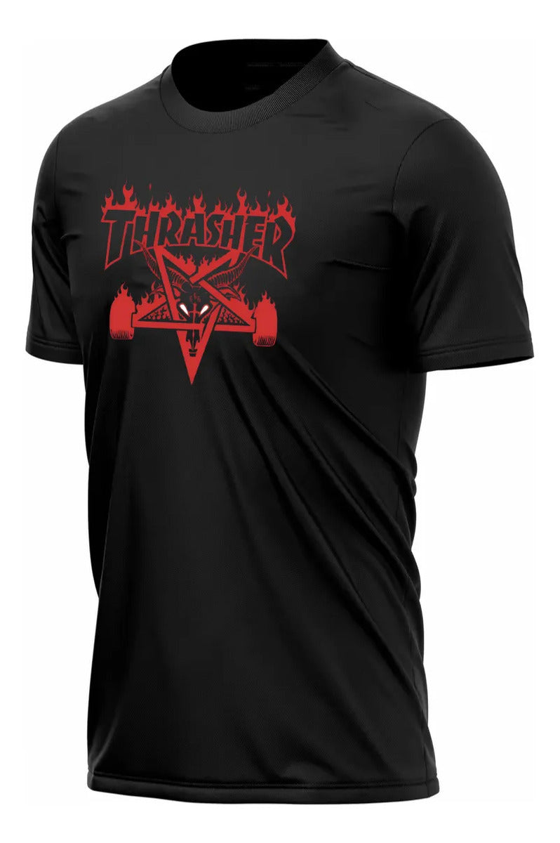 Playera Thrasher Magazine Godzilla Skateboard Moda Urbana