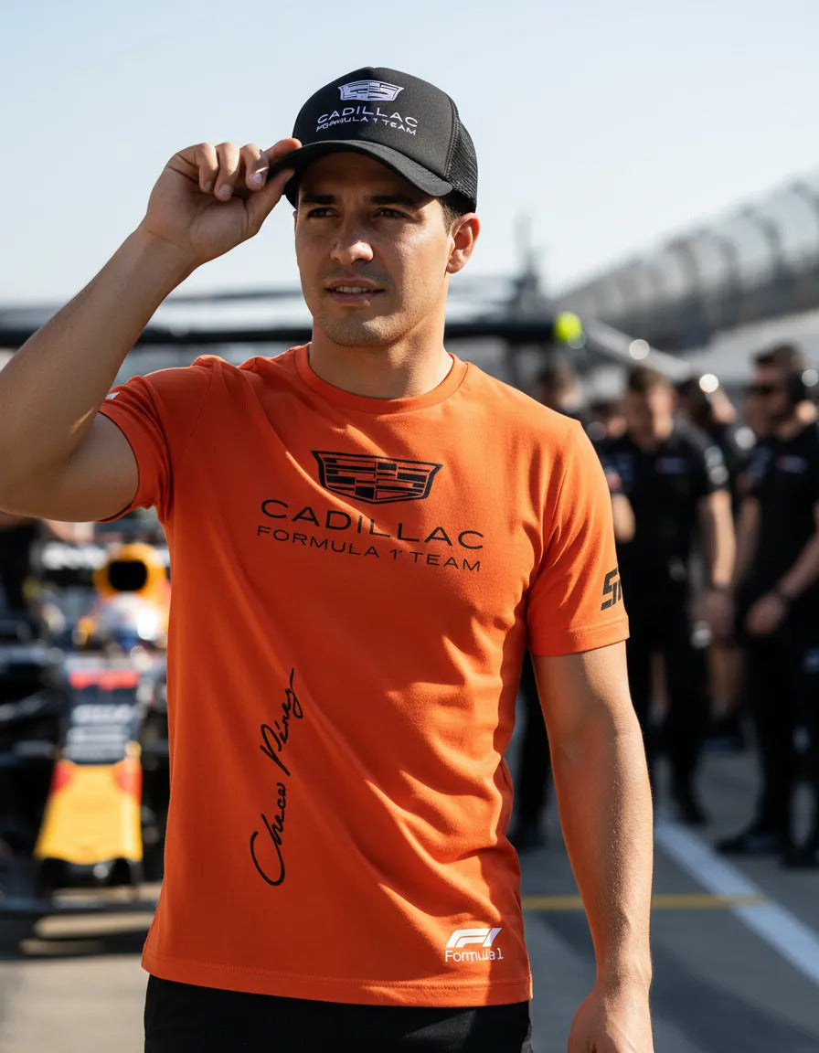 Playera Y Gorra Cadillac Formula 1 Team F1 Automovilismo