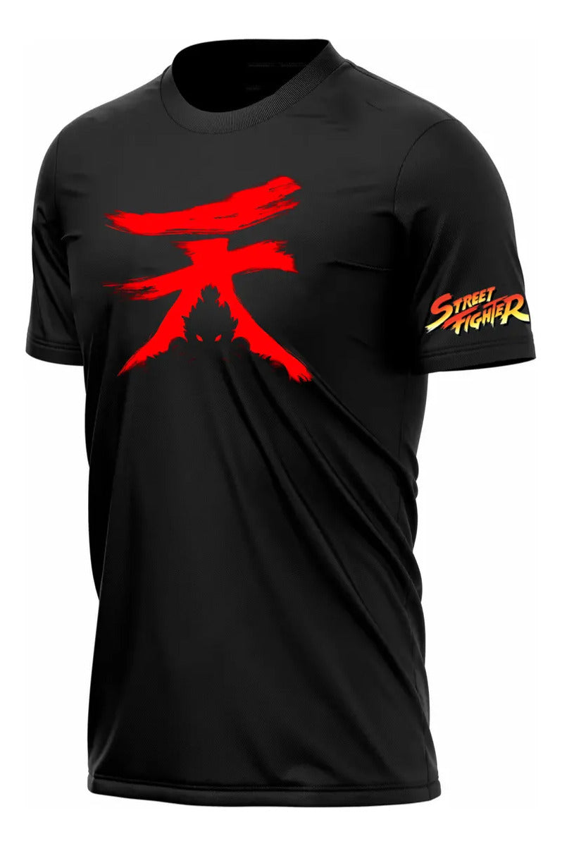Playera Akuma Street Fighter Videojuegos Ps5 Xbox Pc Gamer
