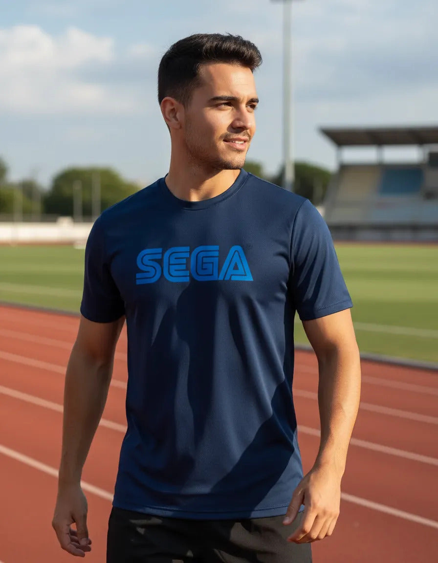 Playera Deportiva Sega Videojuegos Gaming Consola Retro