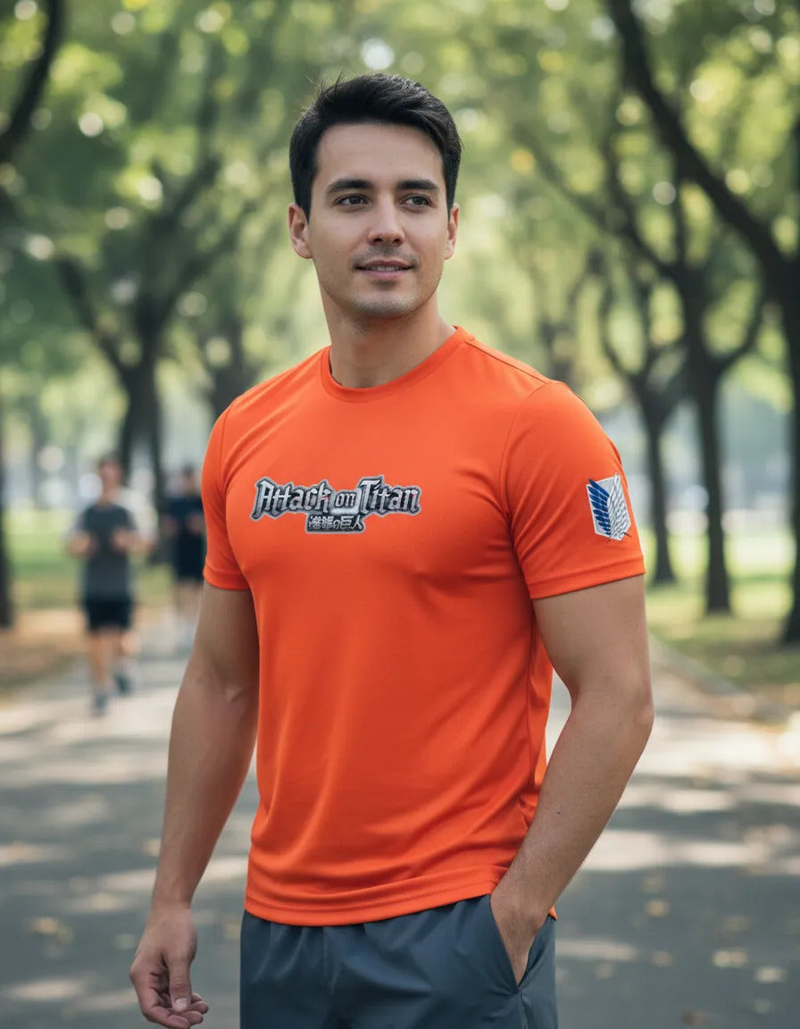 Playera Deportiva Attack On Tittan Shingeki No Kyojin Anime