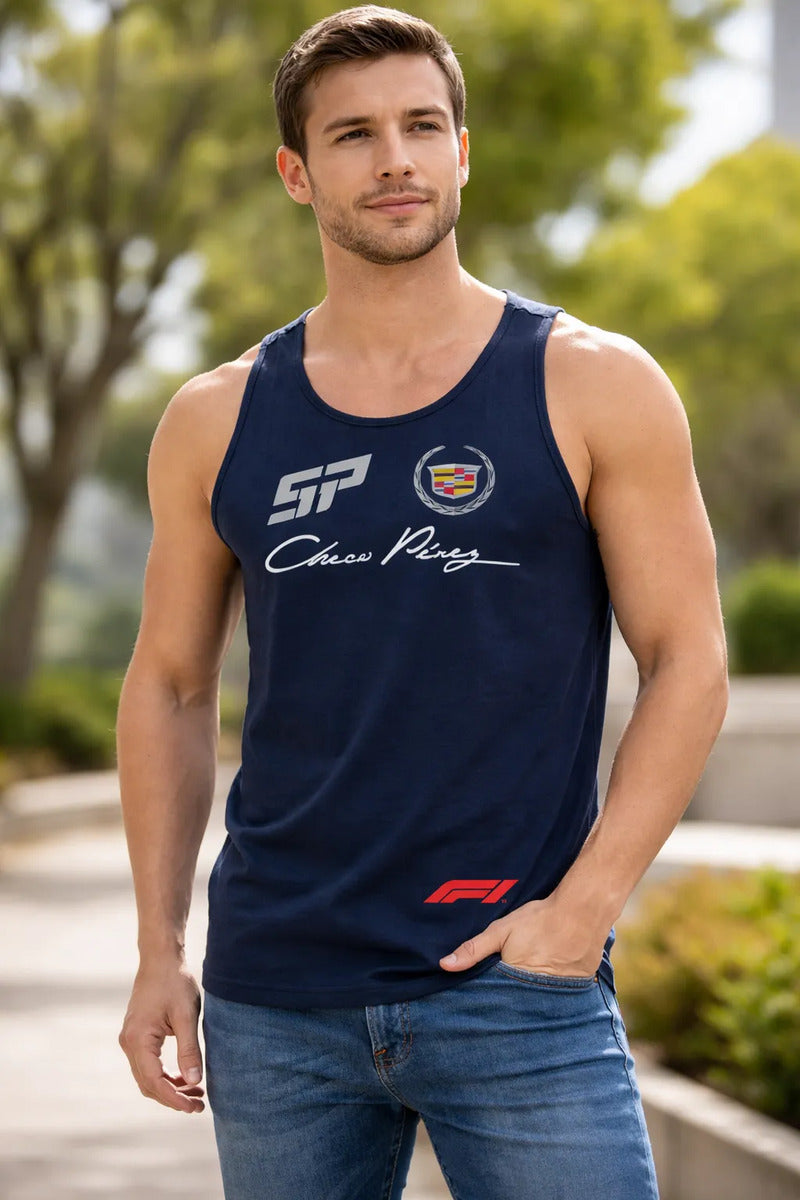 Playera Sin Mangas Cadillac Formula 1 Team F1 Automovilismo
