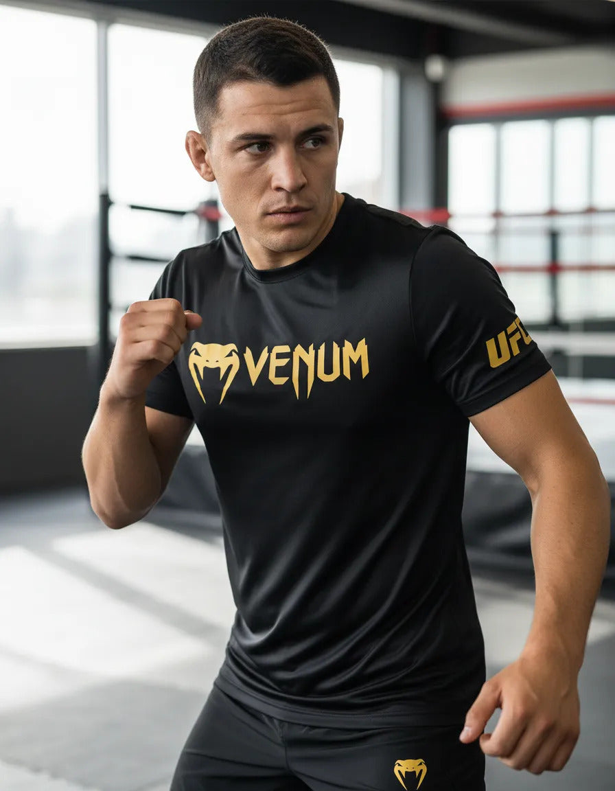Playera Deportiva Venum Ufc Classic Mma Box Muay Thai Kb Bjj