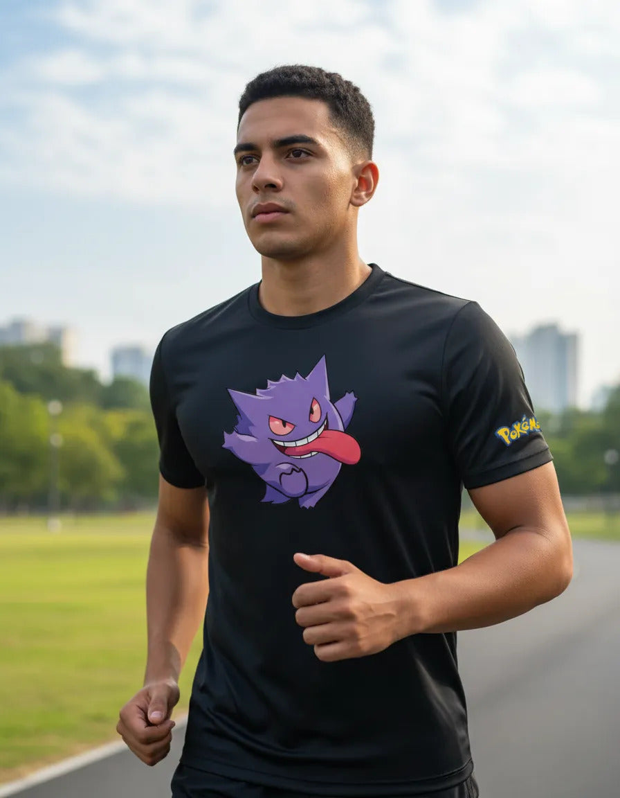 Playera Deportiva Gengar Pokémon Anime