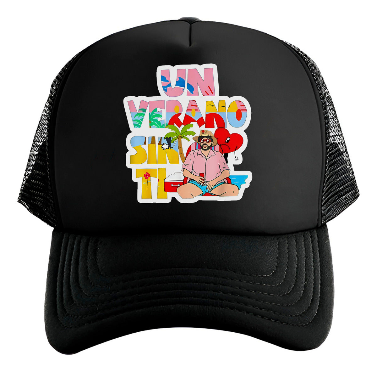 Gorra Bad Bunny Música Reggaeton Pop Trap Rock Rap Hip Hop