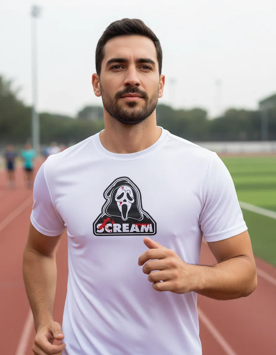 Playera Deportiva Ghostface Scream Terror Cine Slasher
