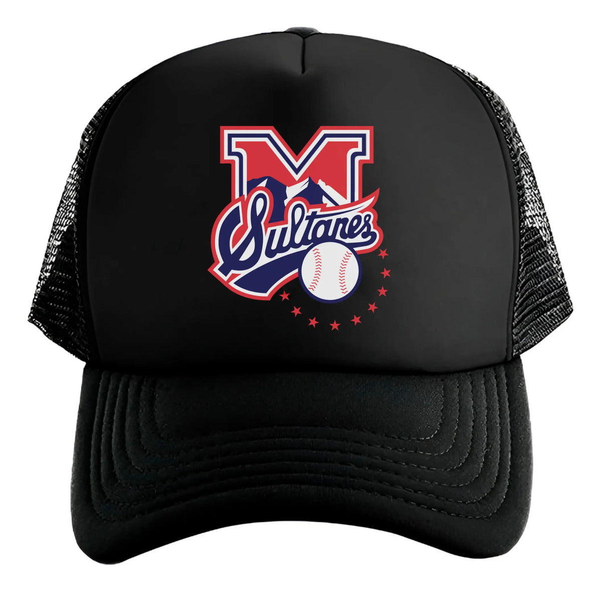 Gorra Sultanes Monterrey Béisbol Lmb México Deportes Negro Ajustable Sultanes