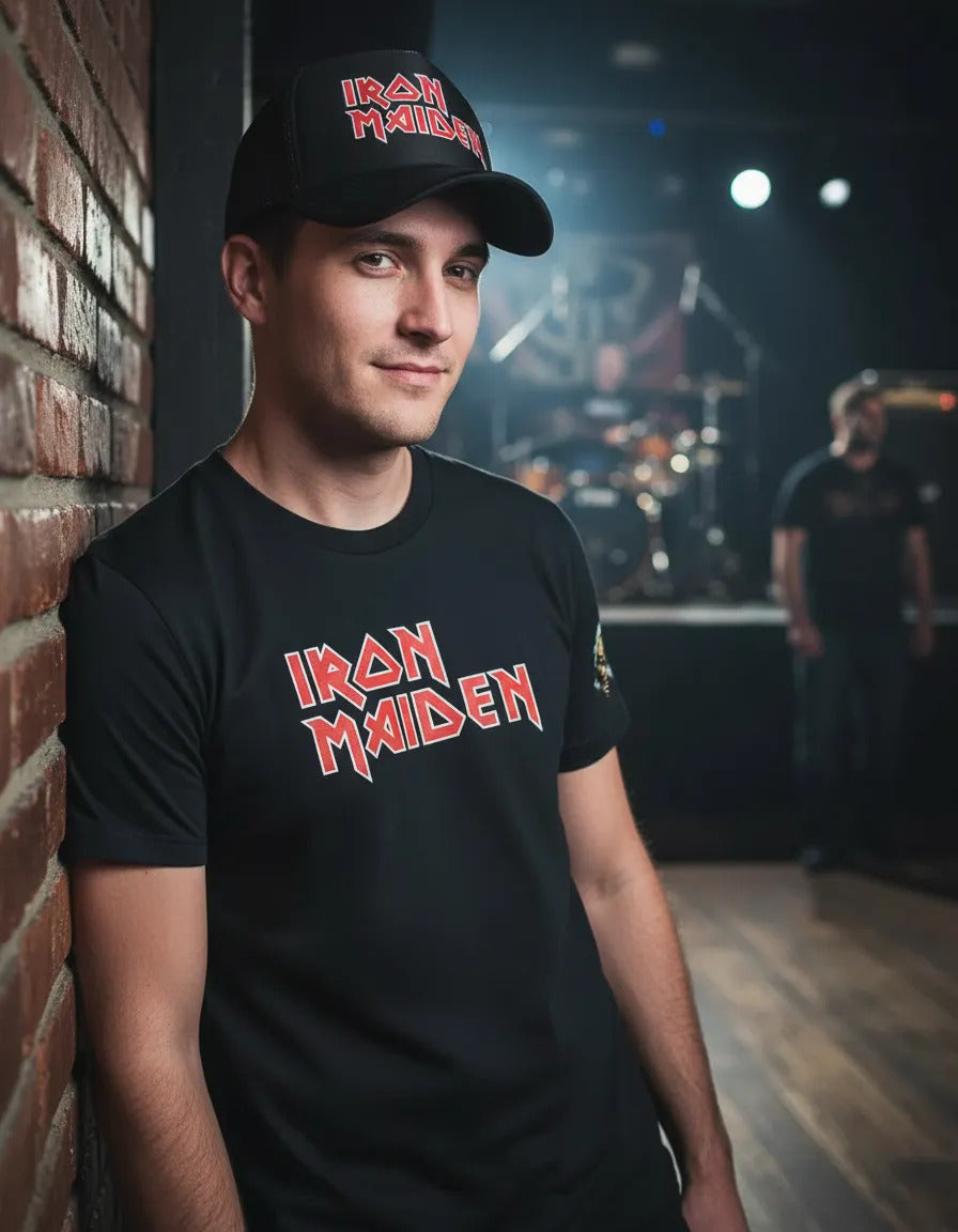 Playera Y Gorra Iron Maiden Música Rock Heavy Metal
