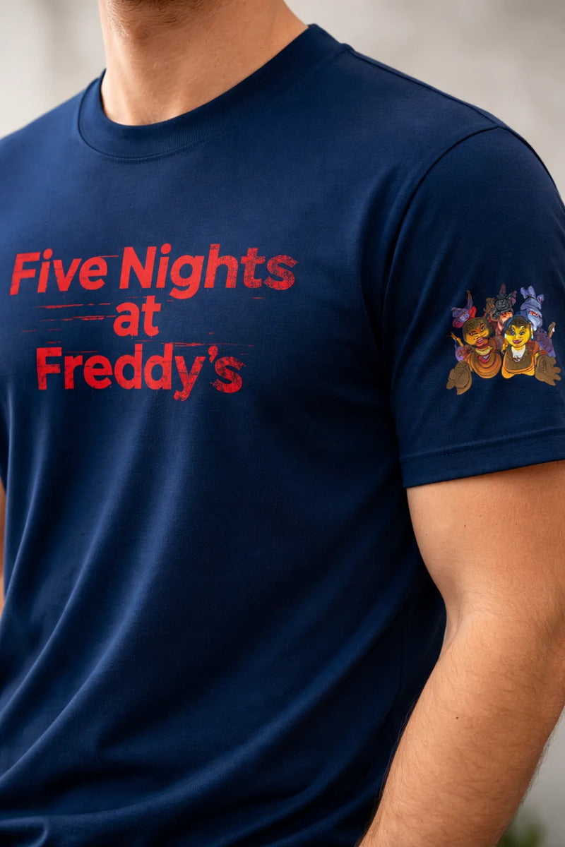 Playera Five Nights At Freddy's Gamer Streaming Ps5 Pc