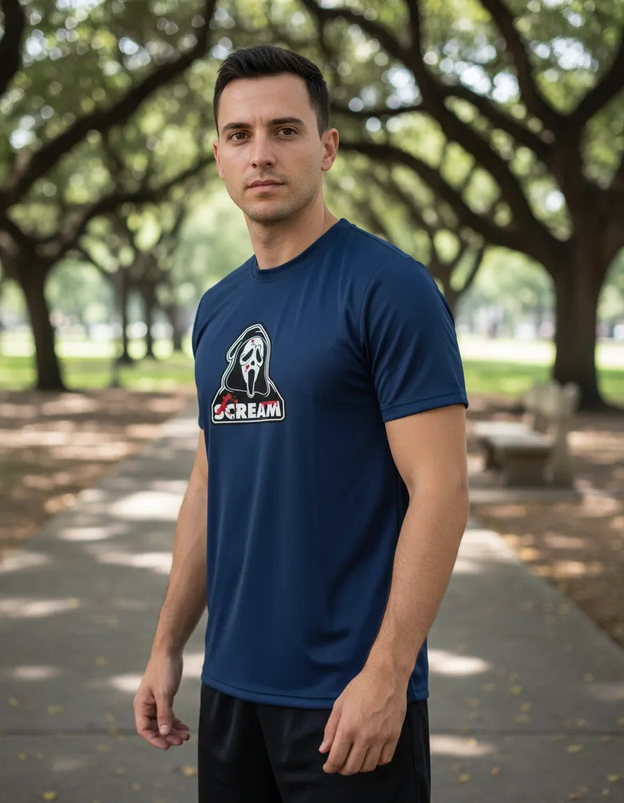 Playera Deportiva Ghostface Scream Terror Cine Slasher