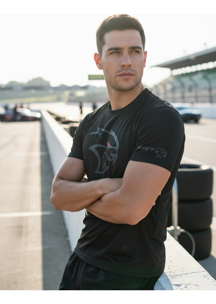 Playera Deportiva Hellcat Srt Challenger Dodge Automovilismo