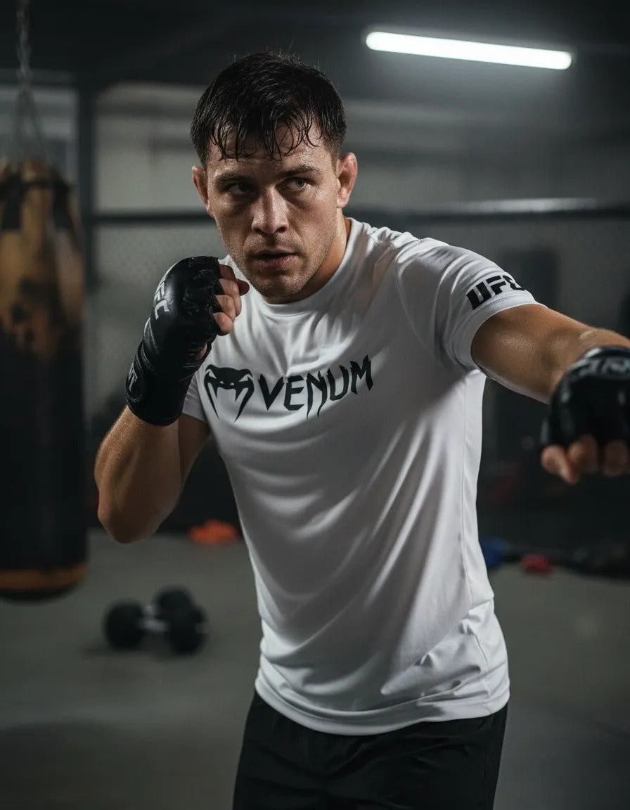 Playera Deportiva Venum Ufc Classic Mma Box Muay Thai Kb Bjj