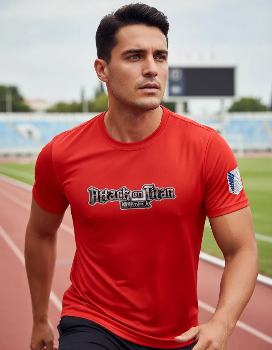 Playera Deportiva Attack On Tittan Shingeki No Kyojin Anime