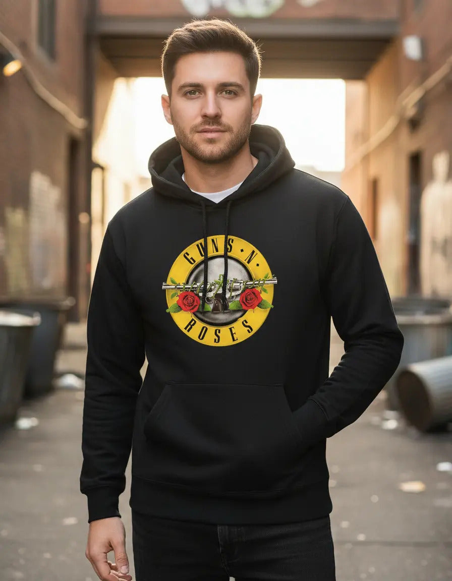 Sudadera Guns & Roses Música Rock Slash Guitarra Axel Rose