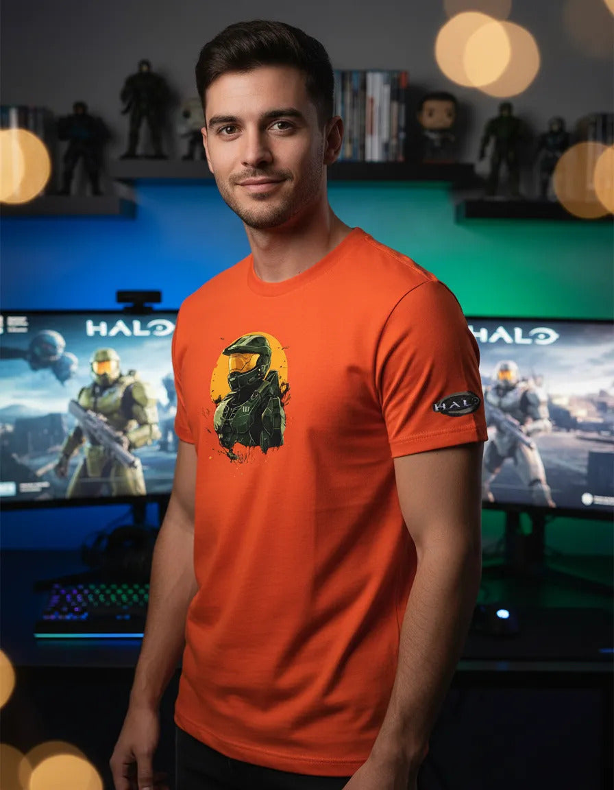Playera Halo Master Chief Videojuegos Gamer Xbox Pc Gaming