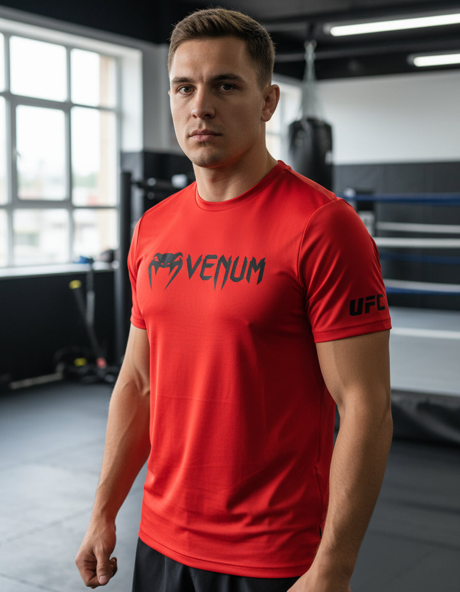 Playera Algodón Venum Ufc Classic Mma Box Muay Thai