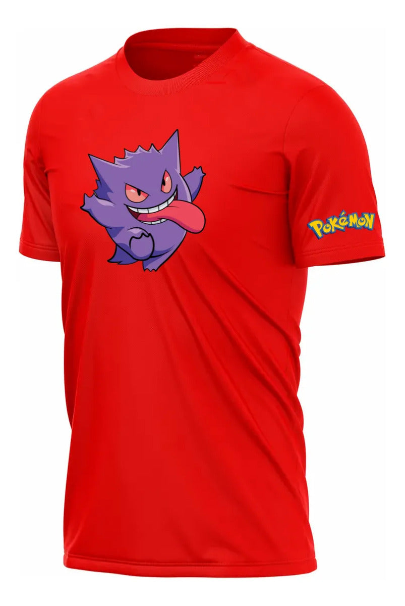 Playera Deportiva Gengar Pokémon Anime