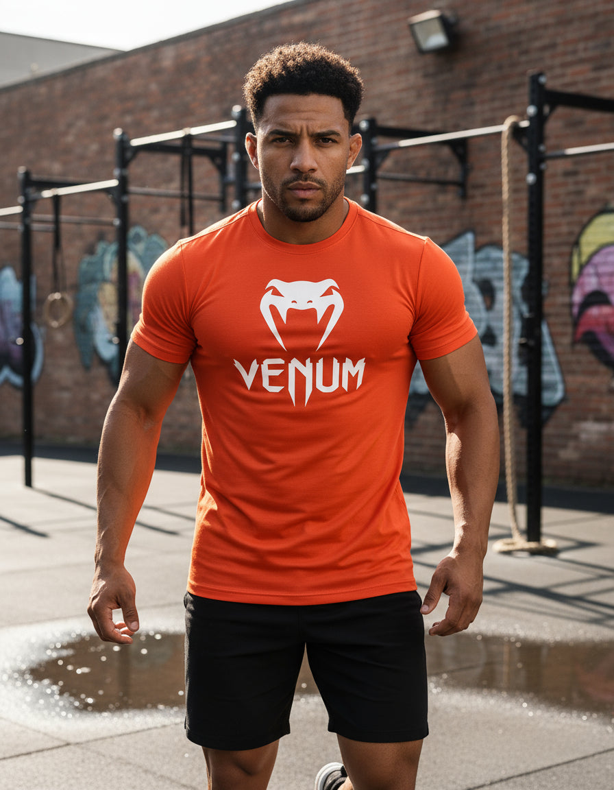 Playera Venum Mma Ufc Box Muay Thai Kick Boxing Bjj Algodón