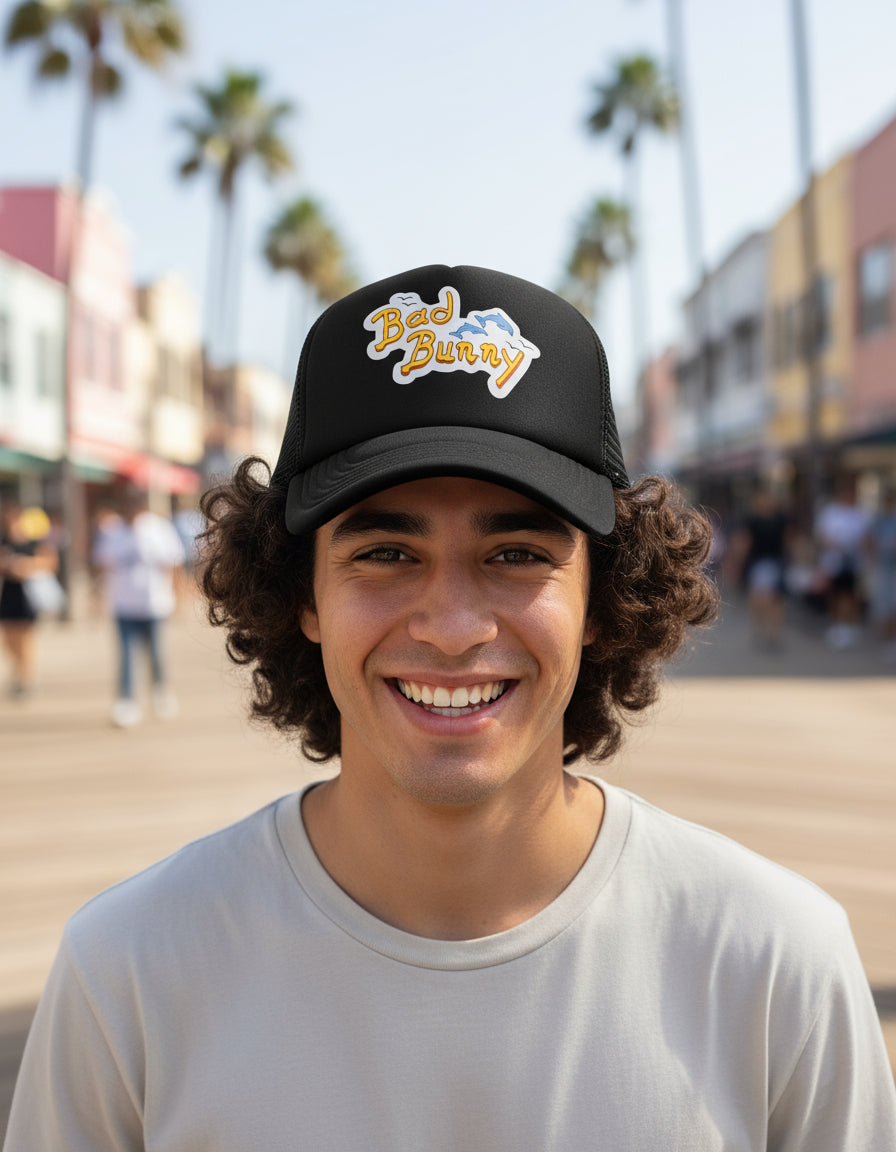 Gorra Bad Bunny Música Reggaeton Pop Trap Rock Rap Hip Hop