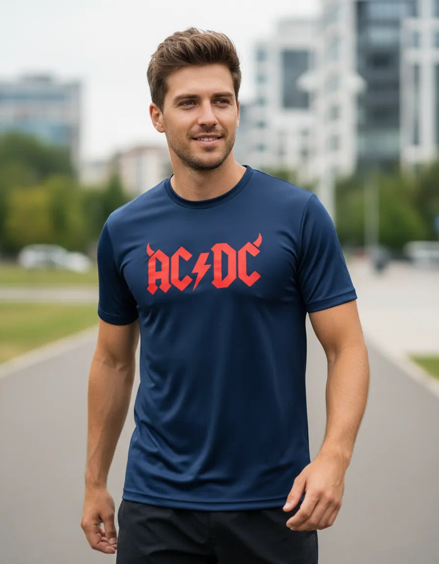 Playera Deportiva Acdc Música Rock Heavy Metal
