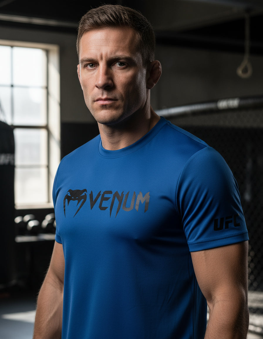 Playera Algodón Venum Ufc Classic Mma Box Muay Thai