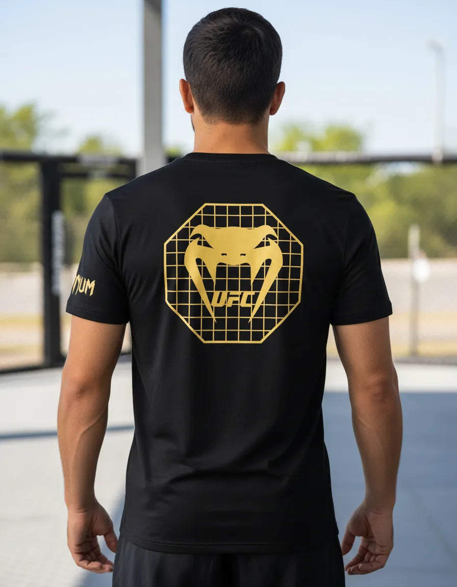 Playera Algodón Ufc Venum Octa Mma Box Muay Thai Kick Boxing